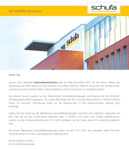 Nieodebrane zakończenie MeinSchufa? Jest teraz wyjście