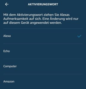 Amazon Alexa – zmień nazwę i słowo aktywacyjne
