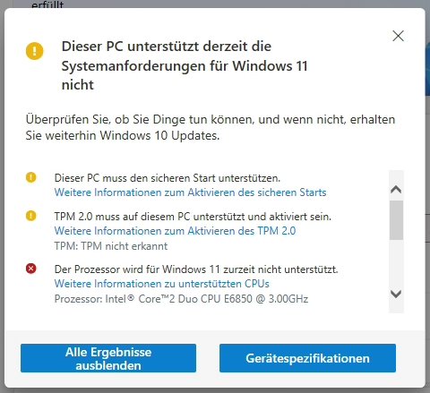 Zainstaluj Windows 11: tak to działa na starych komputerach