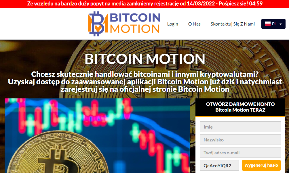 Recenzja Bitcoin Motion: Czy powinieneś w to zainwestować?