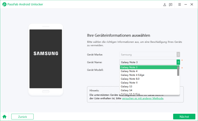 Jak ominąć blokadę ekranu Samsung
