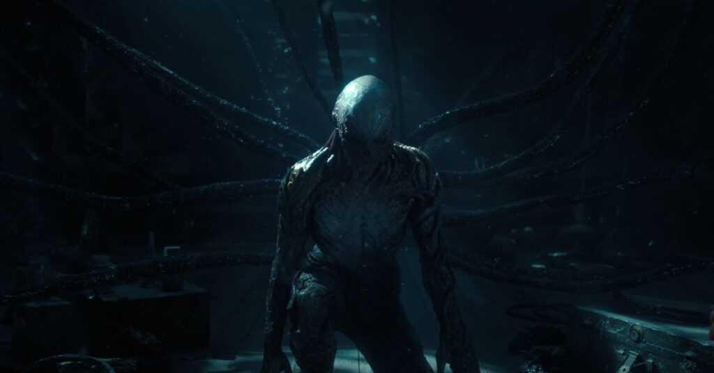Nowy potwór w Stranger Things 4 ma praktyczne efekty, trochę grafiki komputerowej i mnóstwo lubrykacji