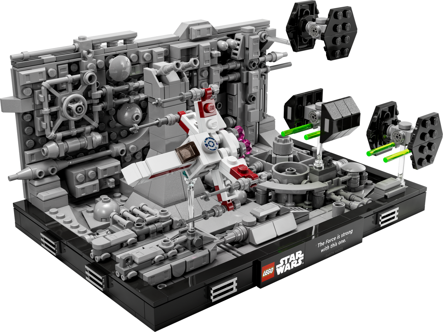 LEGO Star Wars: Diorama z biegiem po okopach na Gwiazdę Śmierci (75329)