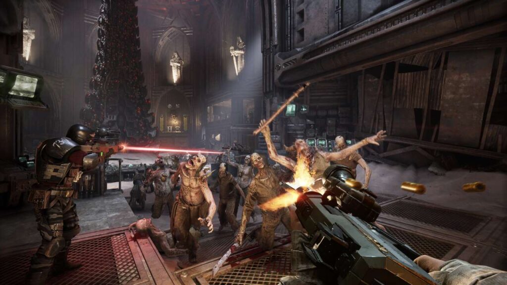 Recenzja gry Warhammer 40 000 Darktide w toku – pozostawiona na pastwę losu
