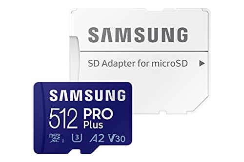 Karta pamięci microSD Samsung PRO Plus (MB-MD512KA/EU), 512 GB, UHS-I U3, Full HD & 4K UHD, 160 MB/s