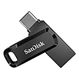 Podwójny dysk SanDisk Ultra Go USB typu C (128 GB)
