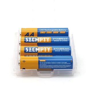4 baterie USB (AA, 2600 mWh)