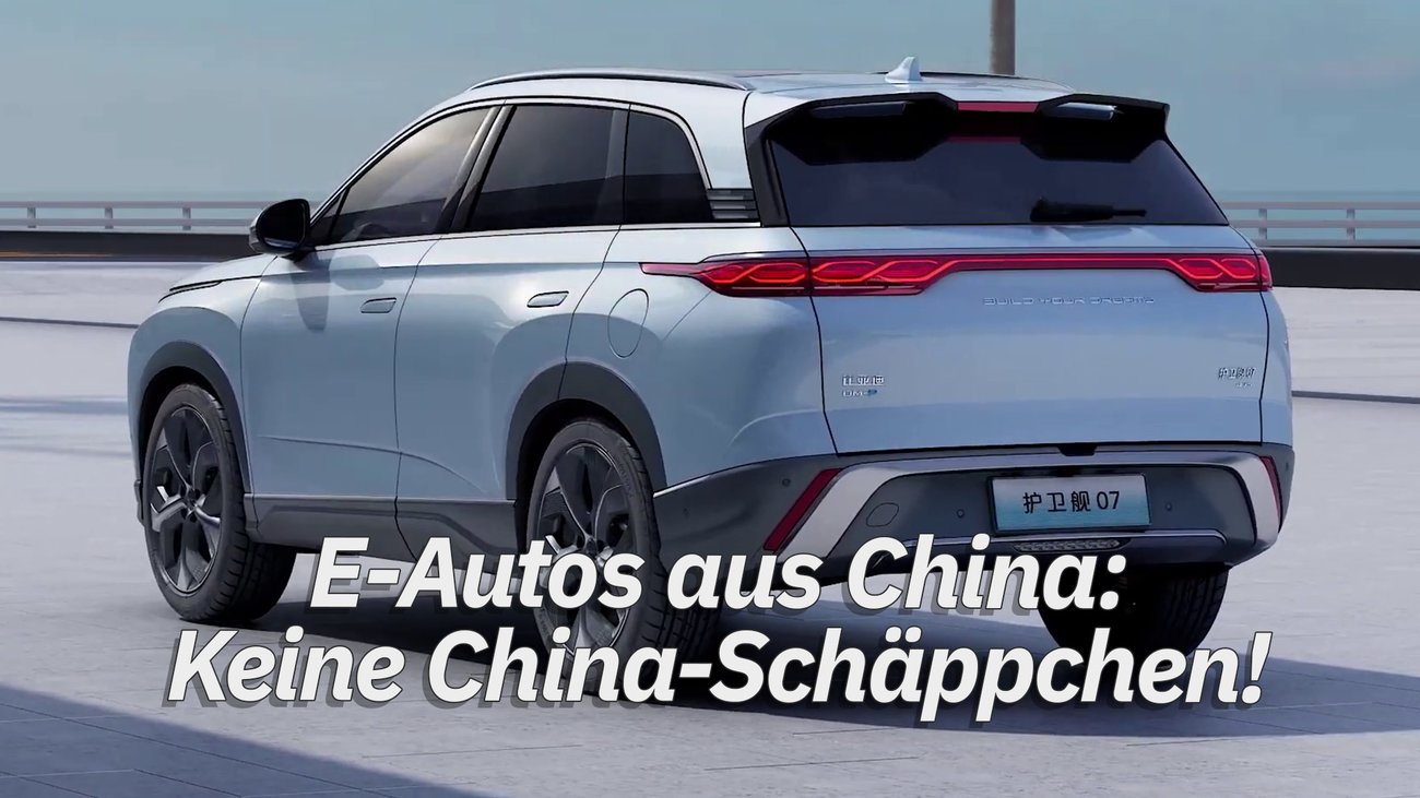Samochody elektryczne z Chin: Żadnych klasycznych chińskich okazji!
