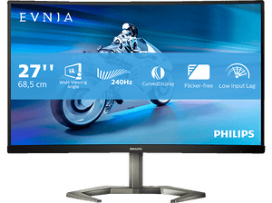 Zakrzywiony monitor do gier Philips Evnia (27 cali)