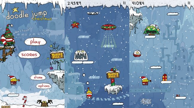 Aplikacja Weihnachts Doole Jump Christmas
