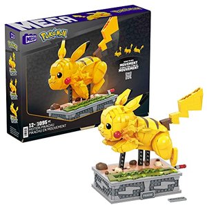 Mega Construx HGC23 - Pokémon Pikachu z 1095 elementami