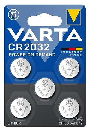 Baterie guzikowe VARTA CR2032, 5 sztuk