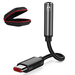 Adapter słuchawkowy USB C Aux, adapter USB C na gniazdo 3,5 mm