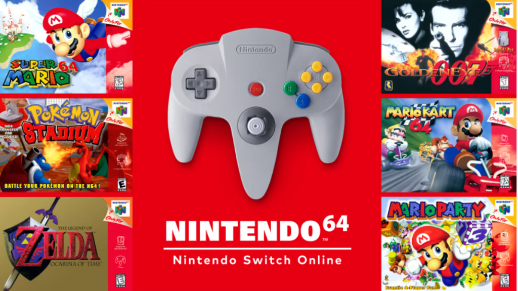 Nintendo Switch Online dodaje te gry N64 dla subskrybentów pakietu rozszerzeń