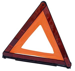 Trójkąt ostrzegawczy / trójkąt awaryjny z PETEX (składany)