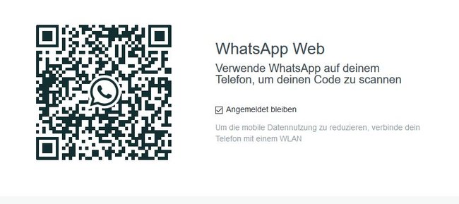 Kod QR logowania do WhatsApp
