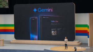 Ile razy Google powiedział „Gemini” lub „Android” podczas wejścia/wyjścia?