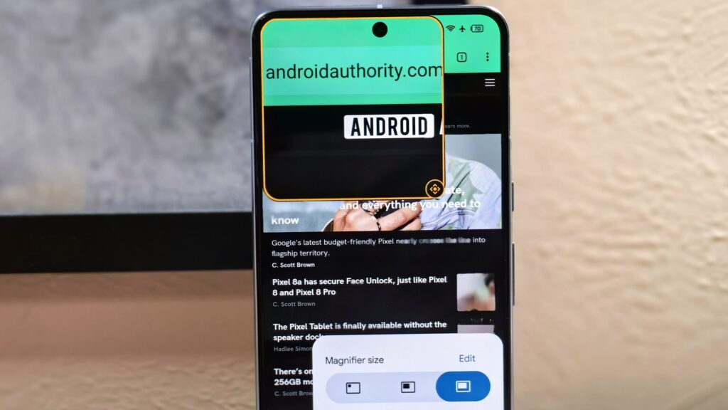 Nowy gest powiększania ekranu w Androidzie 15 ułatwia powiększanie