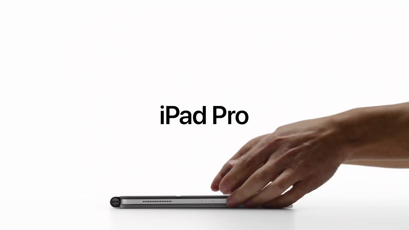 iPad Pro 2020: film z informacjami o jabłkach