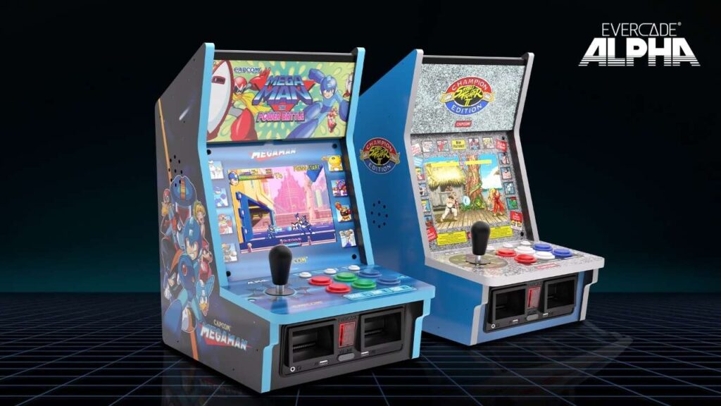 Zamówienia przedpremierowe na Evercade Alpha Street Fighter i Mega Man Arcade Cabinet ze zniżką na Amazon