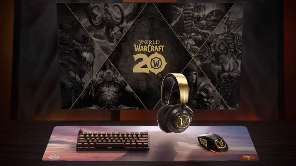 Sprzęt SteelSeries w stylu World of Warcraft świętuje 20. rocznicę gry MMO firmy Blizzard