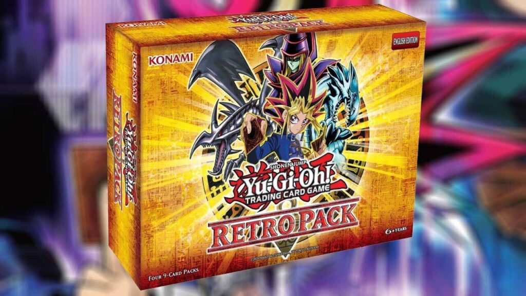 Zestaw Retro firmy Yu-Gi-Oh za 18 dolarów po raz pierwszy wprowadza zestaw Vintage Booster do Ameryki Północnej