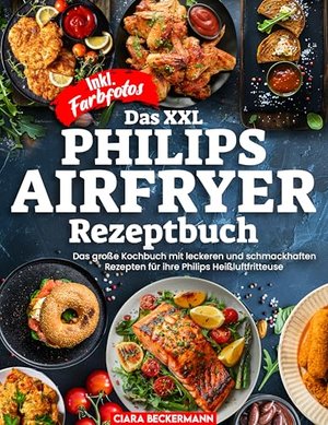 KSIĄŻKA Z PRZEPISAMI NA FRYTOWNICĘ XXL PHILIPS| Duża książka kucharska z pysznymi i smacznymi przepisami na 