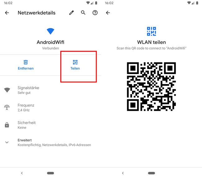 Skanuje kod QR za pomocą urządzenia, które powinno uzyskać dostęp do Wi-Fi. Zdjęcie: GIGA