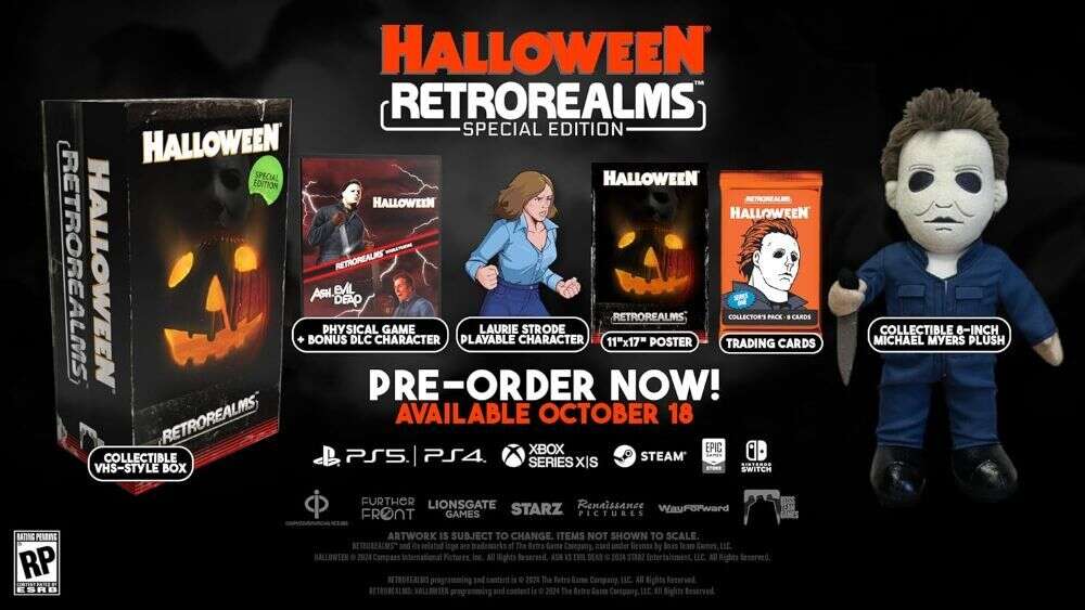 Edycja specjalna RetroRealms w przedsprzedaży przywołuje Michaela Myersa do Twojego domu w Halloween