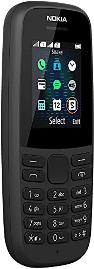 Nokia 105 Dual SIM (2019) Czarna Odblokowana