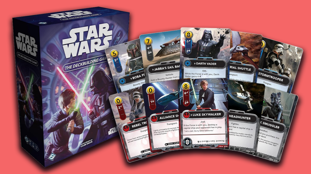 Gra karciana Star Wars Deckbuilding kosztuje w sklepie Amazon tylko 17 dolarów