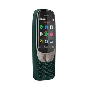 Nokia 6310 z zakrzywionym wyświetlaczem 2,8 cala, klawiaturą numeryczną, 8 MB RAM, 16 MB pamięci (32 GB z mikrofonem