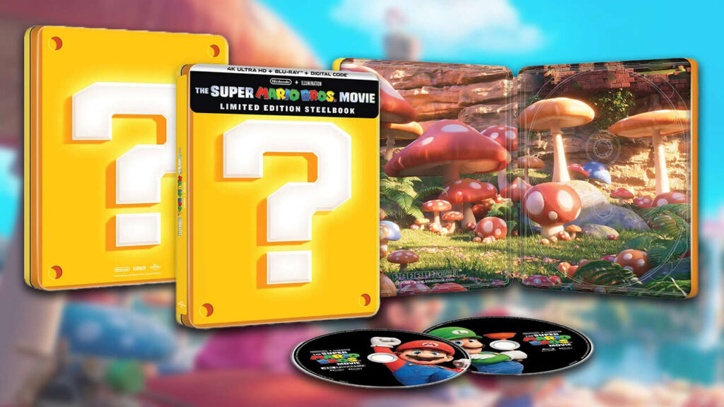 Film Super Mario Bros. otrzymuje nowy Steelbook w limitowanej edycji 4K – zamów w przedsprzedaży już teraz