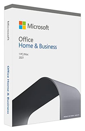 Microsoft Office 2021 dla domu i firmy | 1 komputer PC (Windows 10/11) / Mac, Dauerlizenz