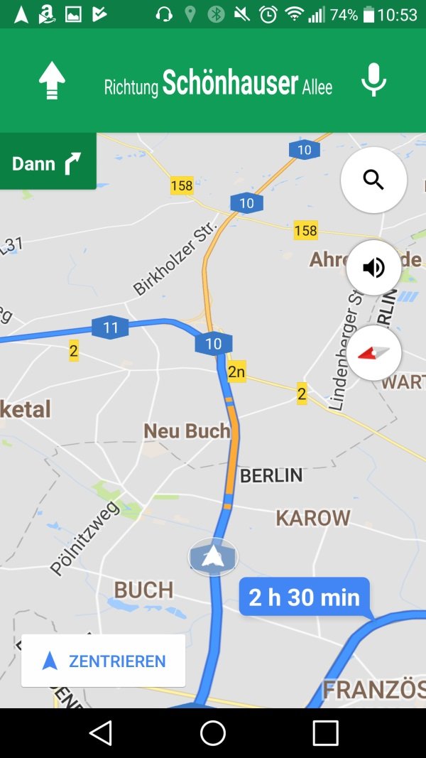 Google-maps-stau