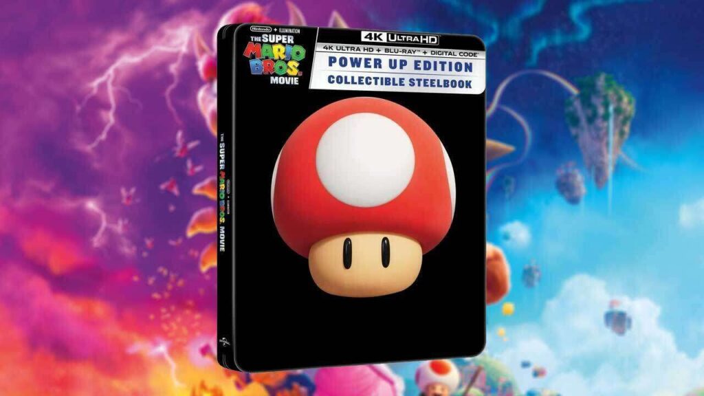 Steelbook Super Mario Movie 4K ponownie dostępny za 28 dolarów, a nowa edycja limitowana pojawi się w marcu