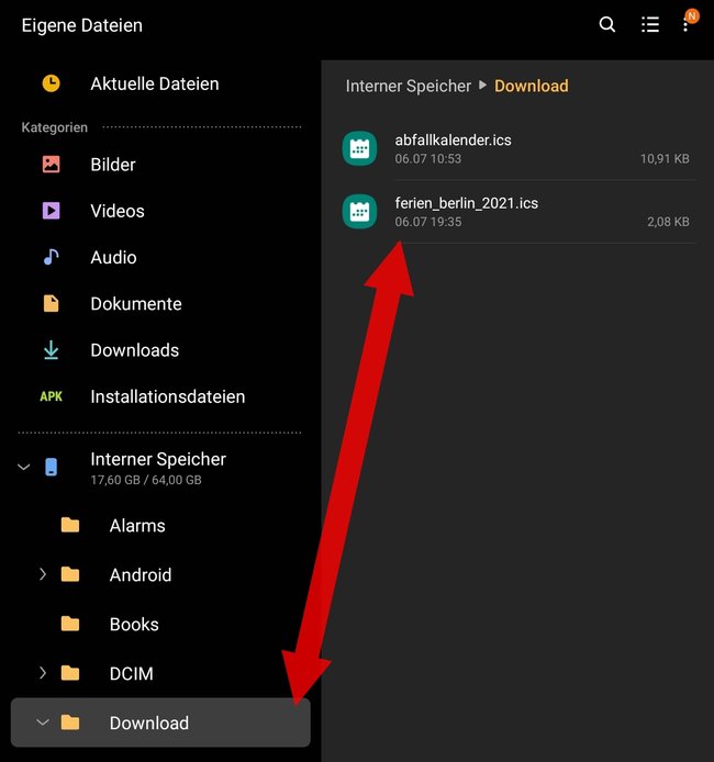 Samsung Calendar ICS Pliki własne