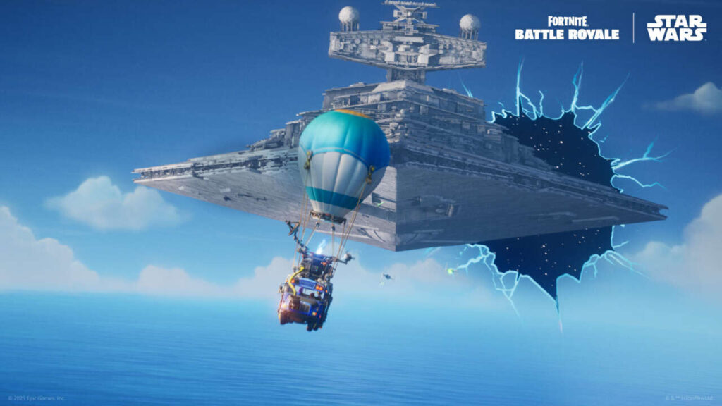 Jak przetrwać boleśnie powolną metę Star Wars Fortnite