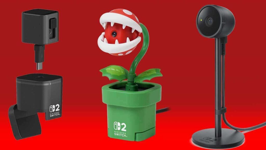 Nintendo Switch 2 kamery – trzy oficjalne modele są w przedsprzedaży