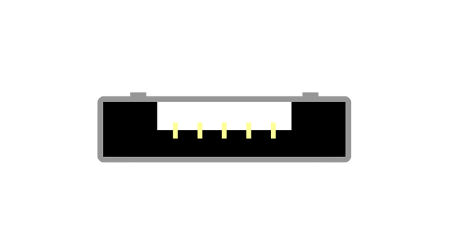 Schemat mikro-A USB 2.0 Micro-A