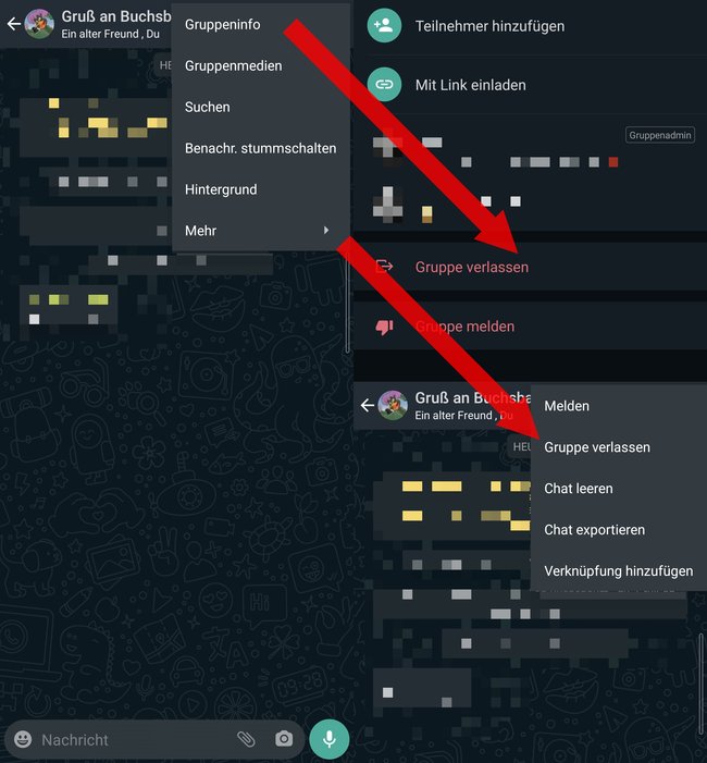 Możesz szybko zostawić grupę WhatsApp za pomocą tych kroków