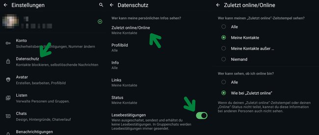 Tutaj znajdziesz ustawienia na WhatsApp, aby ukryć swój status online