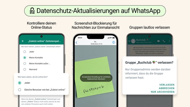 WhatsAApp raz wyświetlić zrzut ekranu